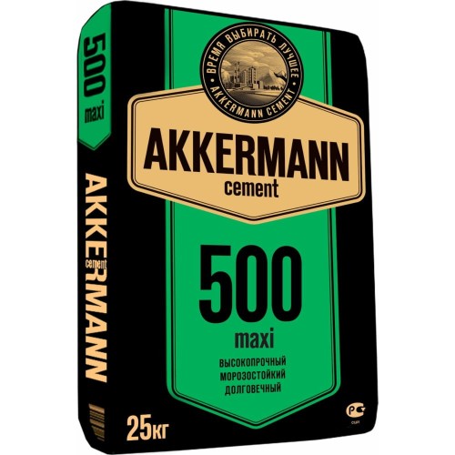 Купить Цемент AKKERMANN М500 (Углегорский) 50 кг в Азове